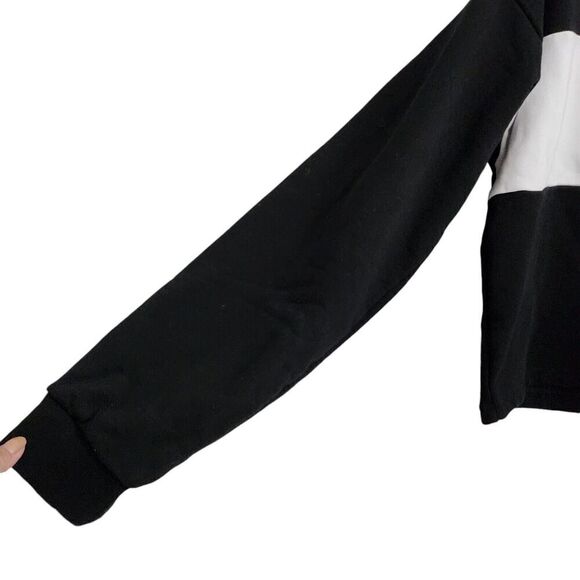 All Fenix Sweater Womens Large Black‎ Colorblock Dropped Shoulder Pullover - Picture 5 of 8